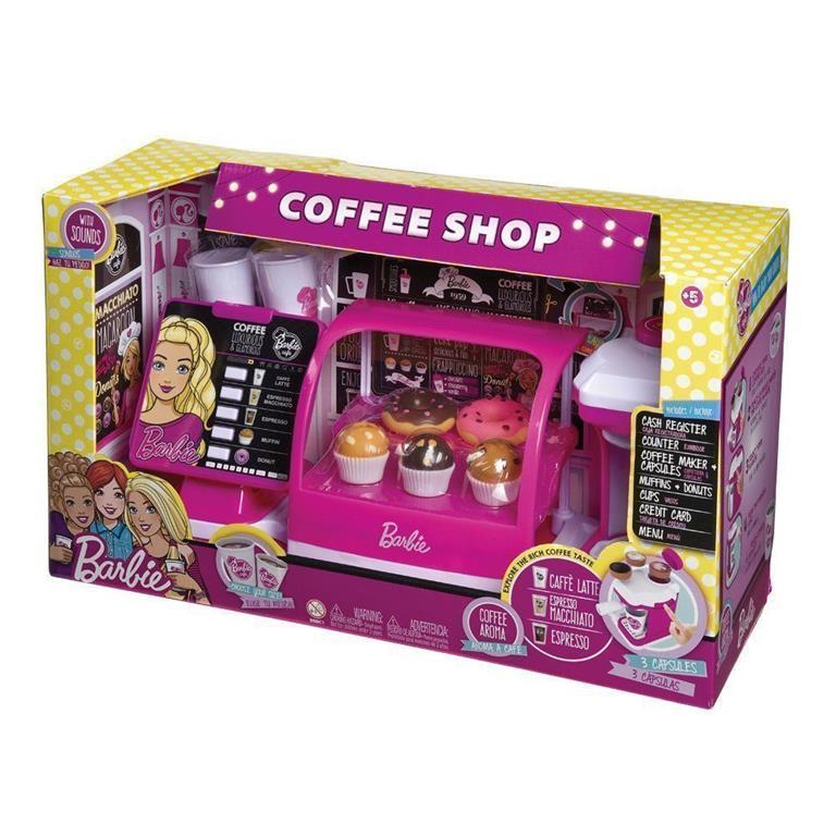 Barbie. Coffee Shop  Grandi Giochi  Bambole Fashion  Giocattoli  IBS